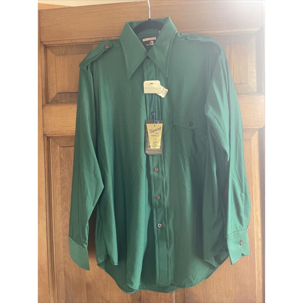 Vintage Bonds Knit Collection Shirt Size Large 1970 NWT